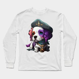 Puppy PIRATE Long Sleeve T-Shirt